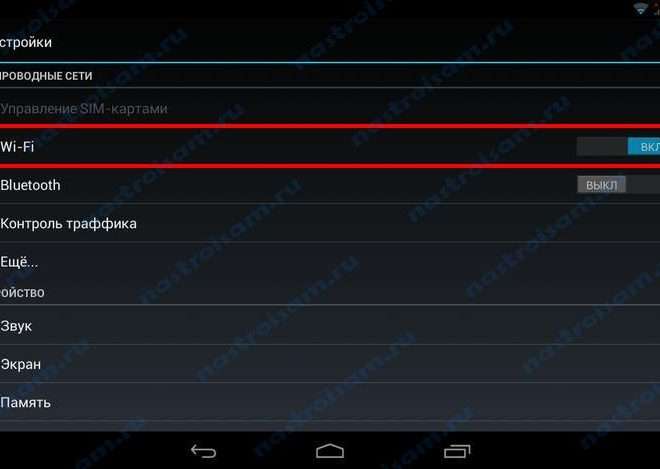 Настройка роутера через планшет Android