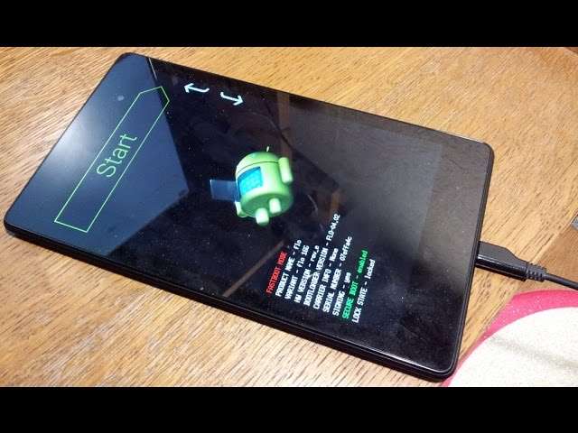 Перепрошивка планшета Android